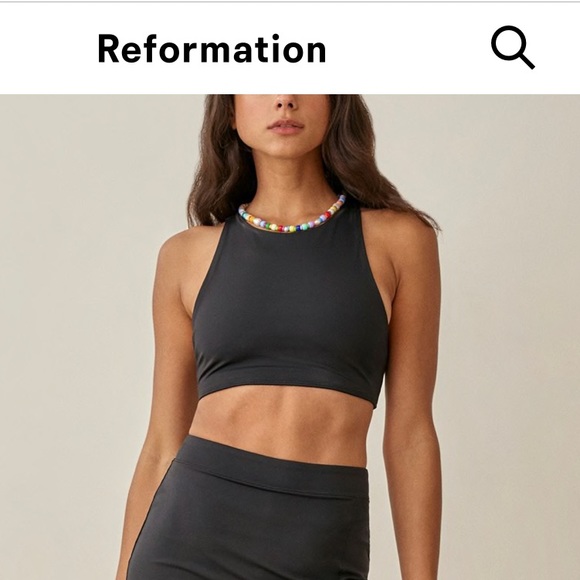 Reformation Racerback Sports Bra - Picture 4 of 5